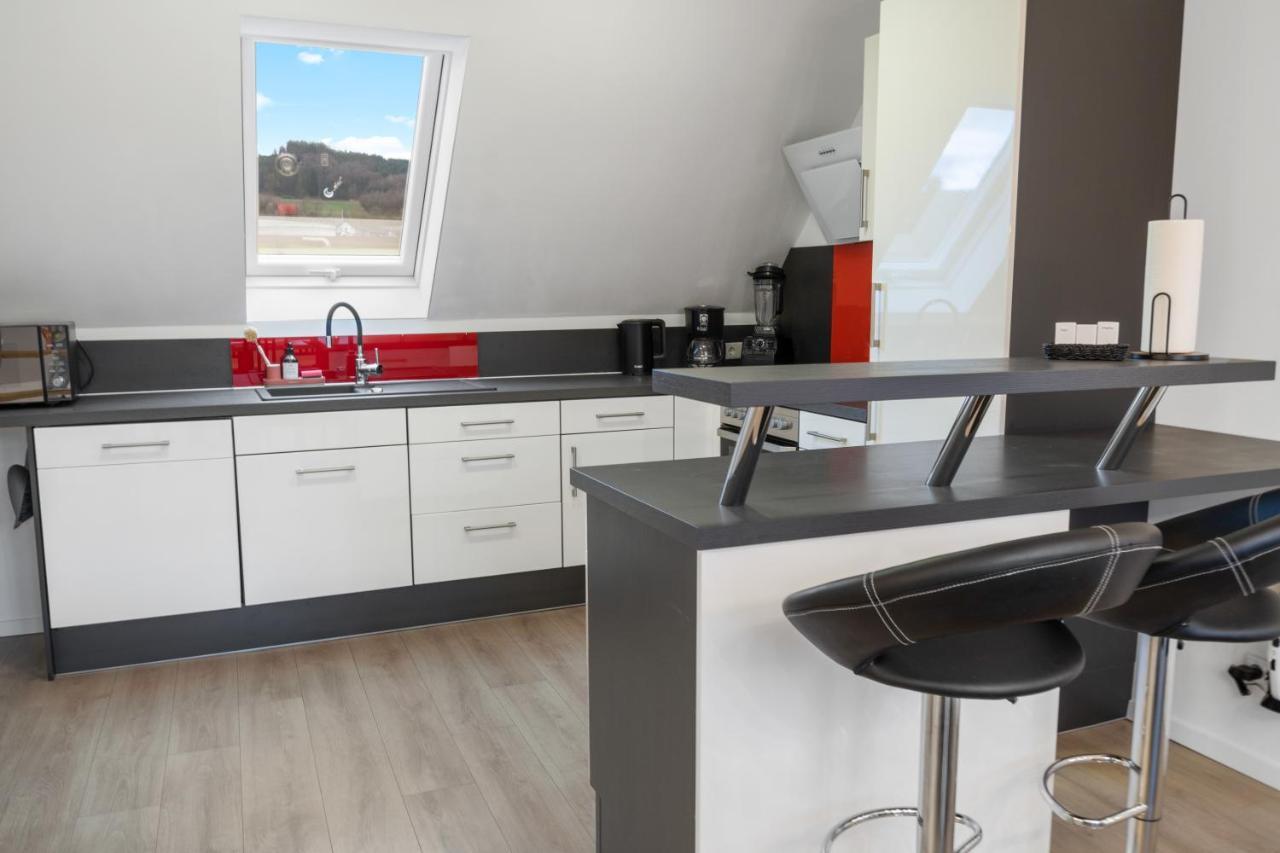 Modernes 3-Zimmer Loft Mit Balkon Hennesee 5 Min Эслоэ Экстерьер фото