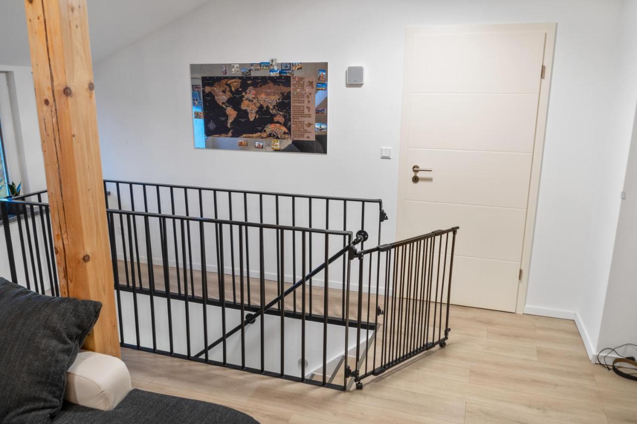 Modernes 3-Zimmer Loft Mit Balkon Hennesee 5 Min Эслоэ Экстерьер фото